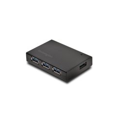 Kensington USB 3.0 4-PORT Hub And Charger Black