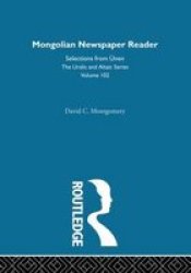 Mongolian Newspaper Reader Hardcover