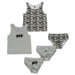 Batman Infant 5 Pack Vest & Brief Set Parallel Import