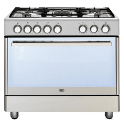 Defy 90CM Silver Gas electric Stove