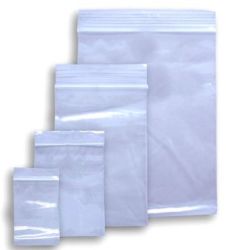 Resealable Transparent Clear Plastic Zip Lock Bags Per 100 Size 65x80mm