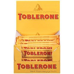 Toblerone Milk 1.2-OUNCE Pack Of 24