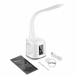 Desk Study Lamp 7 In 1 Multifunctional Smart Touch Dimmable Pen Holder LED Lamp Eye Care Night Light With USB Charging Port For Study