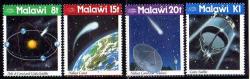 Malawi 1986 "halley's Comet" Set Of 4 U.m.m. Sg 742-5. Cat 4 25 Pounds.