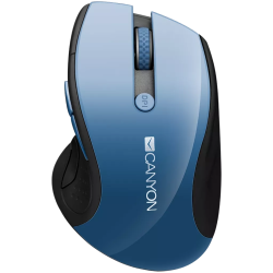Canyon MW-01 Blue LED Wireless Mouse - Blue Grey