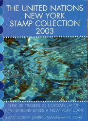 United Nations 2003 New York Stamp Collection Of 11 Stamps + M s.