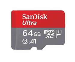 Professional Ultra Sandisk 64GB Verified For Huawei Y5 II Microsdxc Card With Custom Hi-speed Lossless Format Includes Standard Sd Adapter. UHS-1 A