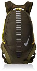 Nike Run Commuter Backpack 15L Olive citron silver