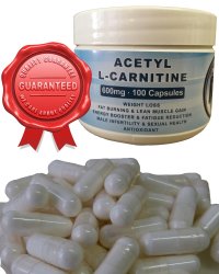 Acetyl-l-carnitine 600MG Capsules - 0.30KG
