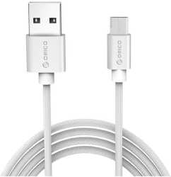 Orico Nylon Android Charge & Sync Braided USB Cable 1M - Silver