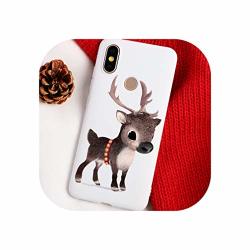 Wine Cup Merry Christmas Deer Soft Tpu Cases For Xiaomi Redmi K20 CC9E Note 4X 5 5A 7 6 8 9 Se Pro A2