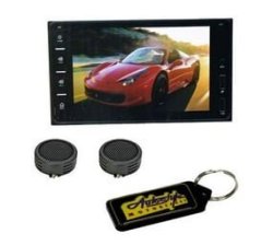 Ice Power 7" Toyota Bluetooth USB Media Player & Evo Tweeters & Key Holder