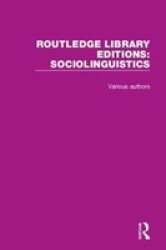 Routledge Library Editions: Sociolinguistics Hardcover