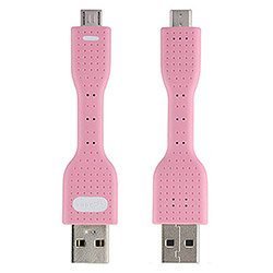 Bone Collection Micro USB To Micro USB Cable - Funky Pink