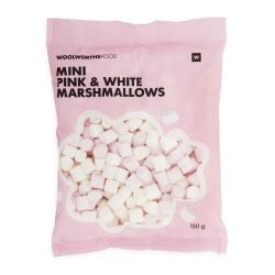MINI Pink And White Marshmallows 150 G