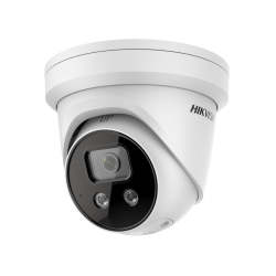 Hikvision 4MP Network Turret Camera With Strobe Light