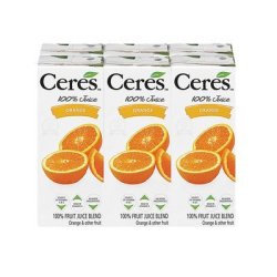 Ceres Orange Juice 200ML X 6