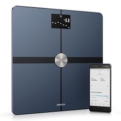 Withings Nokia Body+ - Smart Body Composition Wi-fi Digital Scale With Smartphone App Black