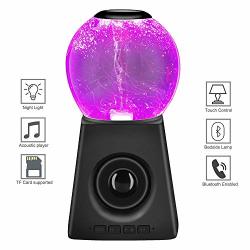 Xiayu Romantic 7 Color LED Water Polo Tornado Night Light Colorful LED Bluetooth Speaker Water Dance Audio Subwoofer Creative Gift