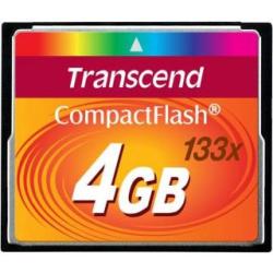 Transcend 4GB Compactflash 133X Memory Card