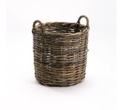 Hand Woven Round Basket - Small