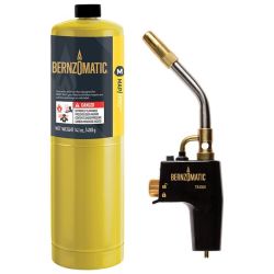 Bernzomatic - Max Heat Torch Kit With 1 Pro Max Cylinders