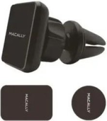 Macally Car Air Vent Magnetic Phone Holder Black