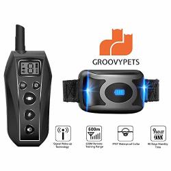 Ningyi683 Waterproof Electric Dog Shock Collar With Remote Control For Large 880 Yard Pet Training 