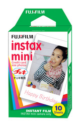 Fujifilm Instax Mini Film 10 Sheets - White