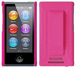 Ipod Nano 7TH Generation Case With Clip Nakedcellphone Pink Hard Shell Case Cover With Built-in Belt Clip Holster For Apple Ipod Nano 7 8 7TH And