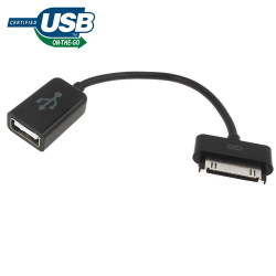Usb Otg Cable For Samsung Galaxy Tab P3100 p5100 p6200 p6800 p7100 p7300 p7500 n5100 N8000