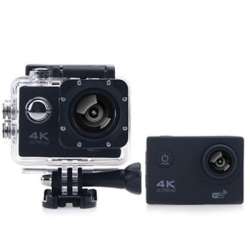 F60B 4K Wifi 170 Degree Wide Angle Action Camera - Black