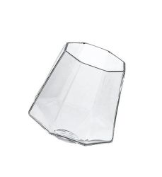 Diamond Glass Shape Wine Cup For Parties