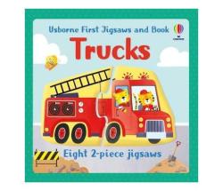Usborne First Jigsaws And Book: Trucks Paperback Softback
