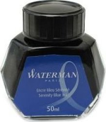 Waterman Fountain Pen Ink 50ML Blue