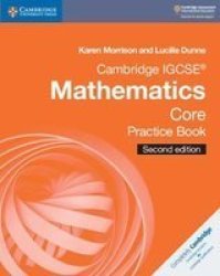 Cambridge Igcse Mathematics Core Practice Book Cambridge International Igcse