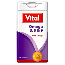 Vital - Omega 3 6 & 9 Capsultes 30'S
