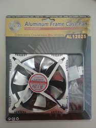 Evercool AL12025B 120MMX120MMX25MM Aluminum Fan 3PIN