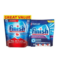 Finish Tablets 56'S + Tablets Quantum 30'S