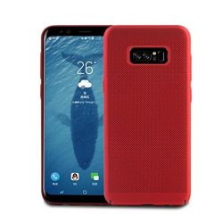 Vanvler For Samsung Galaxy Note 8 Thin Hard PC Case Cooling Protective Back Cover Red