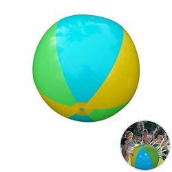 Uscyo Spray Ball 75 Cm Water Spray Balls Inflatable Sprinkler Ball Kids Splash And Spray Ball Outdoor Fun Play Water Polo For Garden Backyard