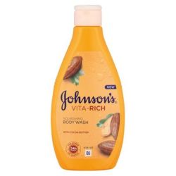 Johnsons Vita Rich Nourishing Body Wash Cocoa Butter 250ML