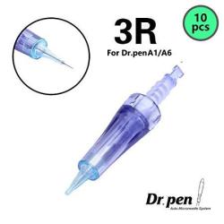 Dr Pen Ultima A6 A1 Derma Pen Needles Cartridge 1R 3R 5R Tattoo Needle For Eyebrow Lip 10PCS PACK 3R-M