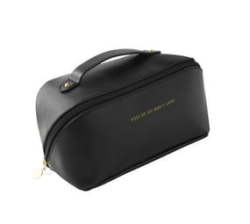 Multi-functional Cosmetic Bag Black
