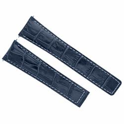 19MM Leather Watch Band Strap Deployment Clasp For Tag Heuer Carerra 3TC