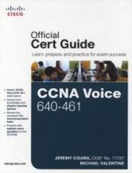 Ccna Voice 640-461 - Official Cert Guide Hardcover 1st New Edition
