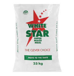 White Star 25kg Super Maize Meal