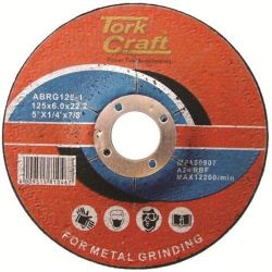 - Grinding Disc - For Steel - 125MM X 6.0MM X 22.22MM - 4 Pack