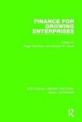 Finance For Growing Enterprises Hardcover