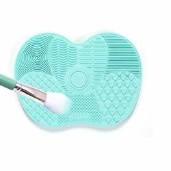 4 Packs Silicone Makeup Brush Cleaning Mat, Round Makeup Brush Cleaner Pad  Cosmetic Brush Cleaning Mat